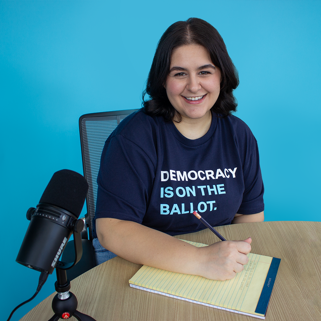 Democracy Is On The Ballot Tee