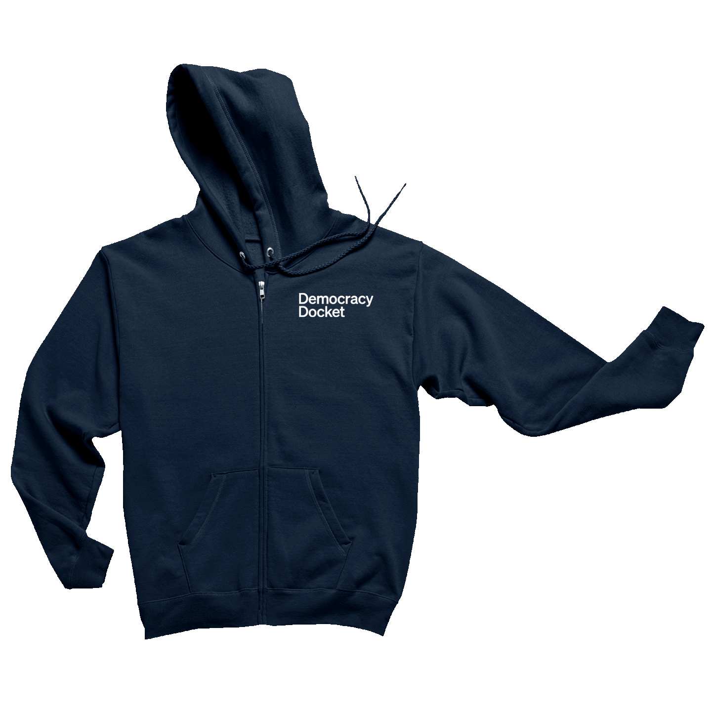 Democracy Is On the Docket Zip-Up Hoodie