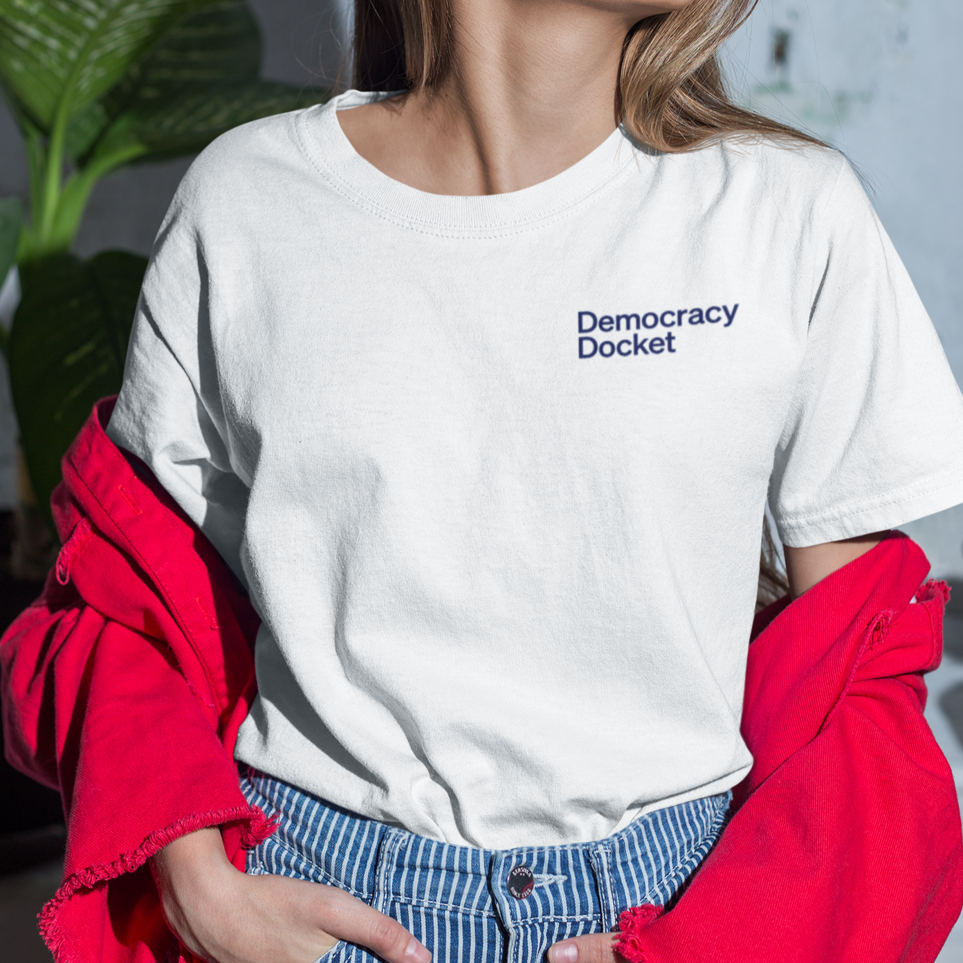 Democracy Docket Logo Tee