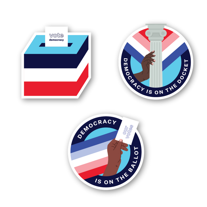 Direct Democracy Sticker Featured Collection – Democracy Docket