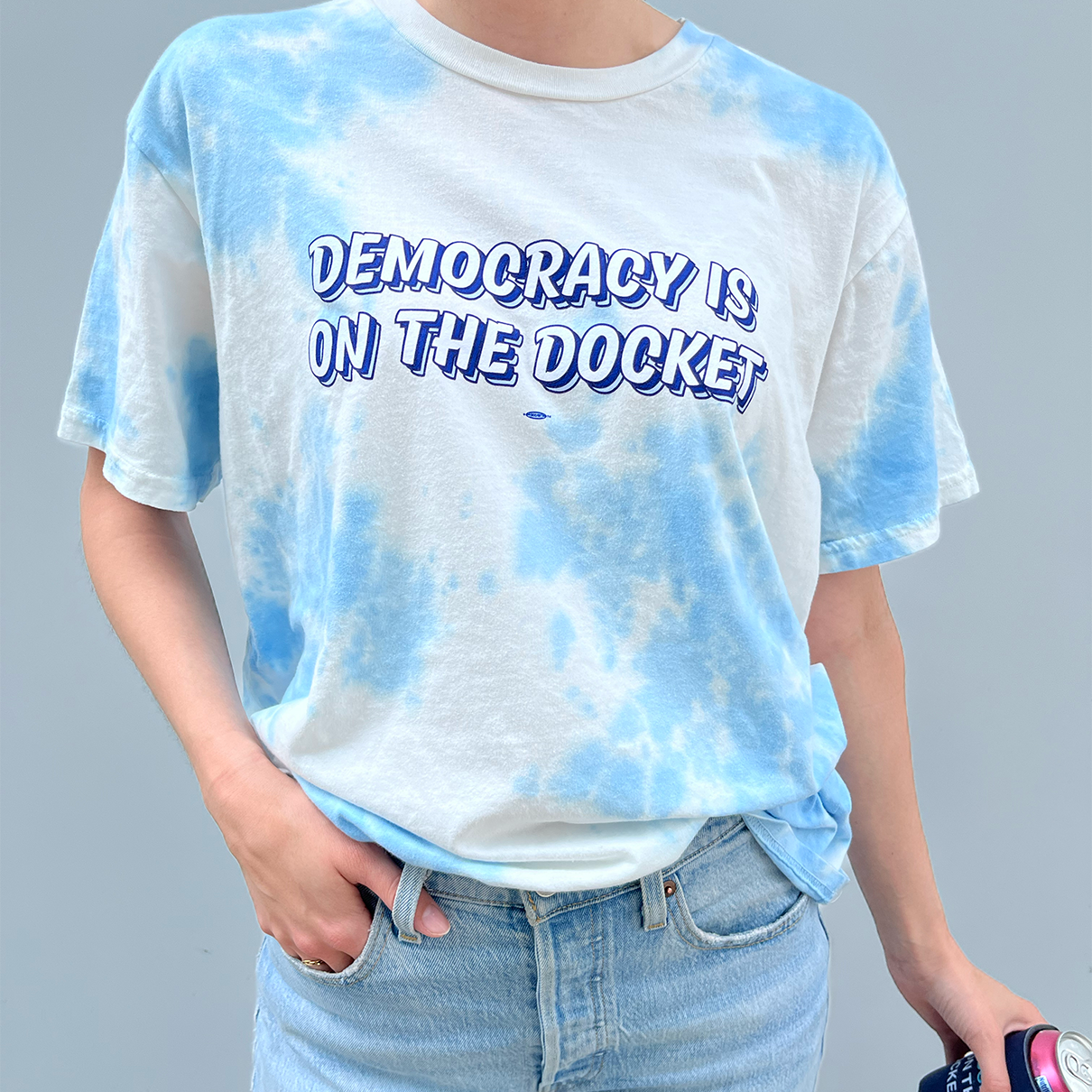 LIMITED EDITION: Democracy Is On the Docket Tie Dye T-shirt