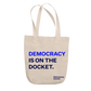 Democracy Is On the Docket Tote