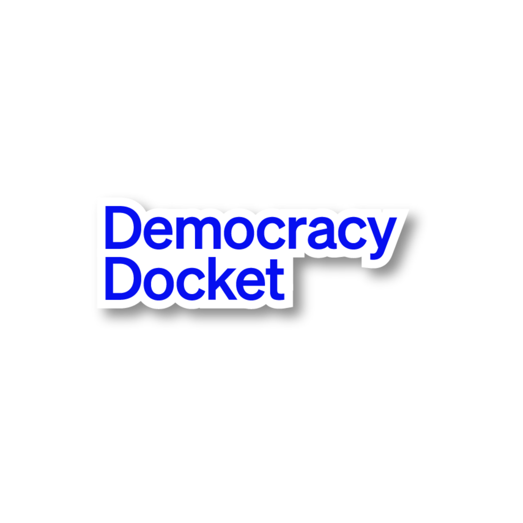 Democracy Docket Sticker 