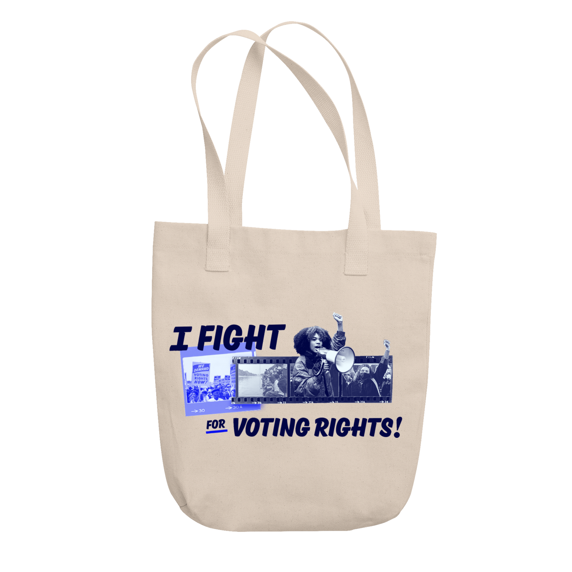 I Fight For Voting Rights Tote – Democracy Docket