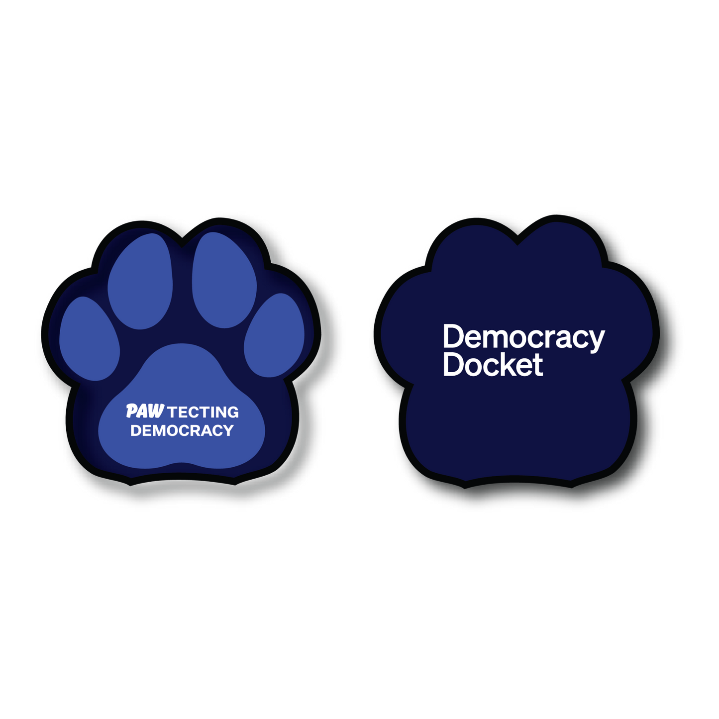 Pawtecting Democracy Dog Toy